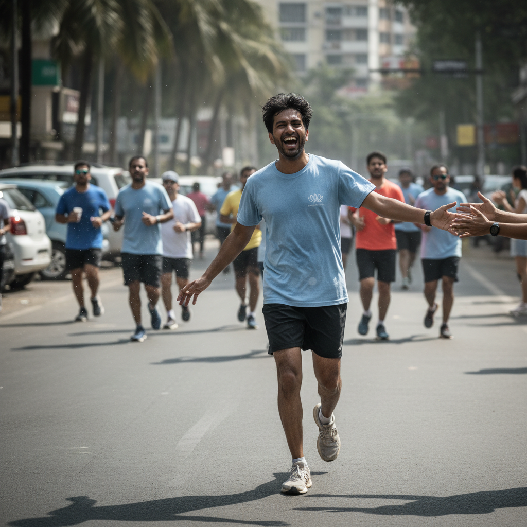 Lotus Marathon - Event of Rotary Club of Mumbai North End