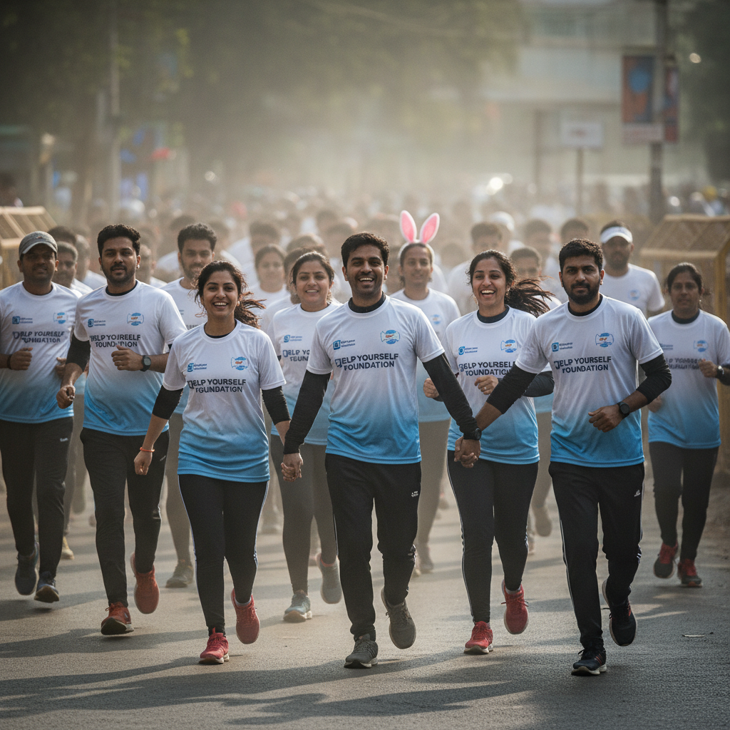 Saquib Rizvi Memorial Cancer Awareness 3K Wheel Chair