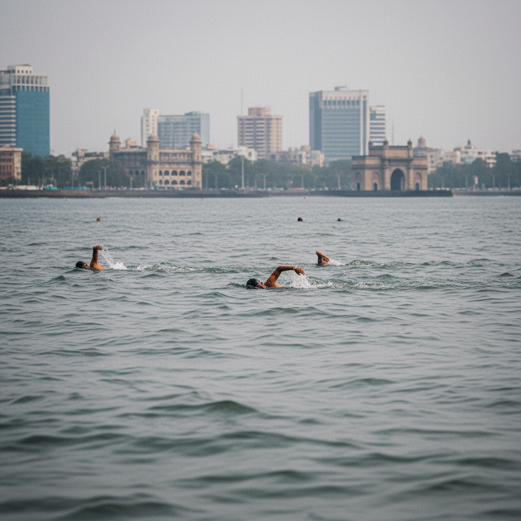  Sunk Rock Light House To Gateway Of India 2Km